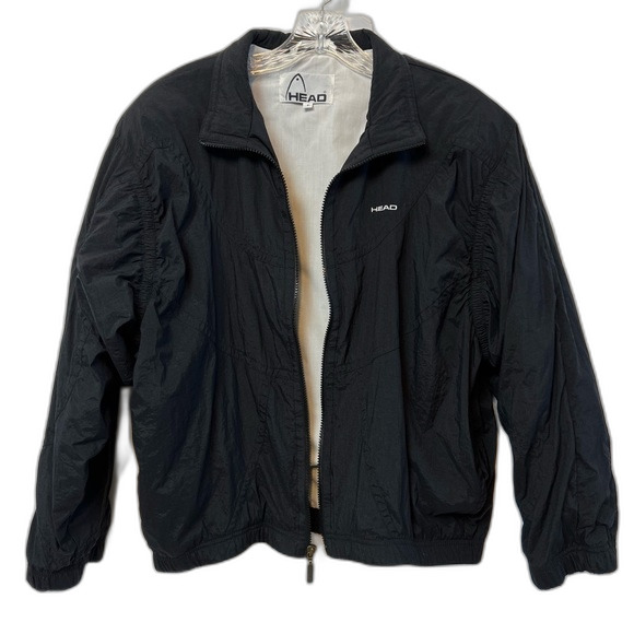Head Vintage Windbreaker Black Size L - Picture 3 of 10